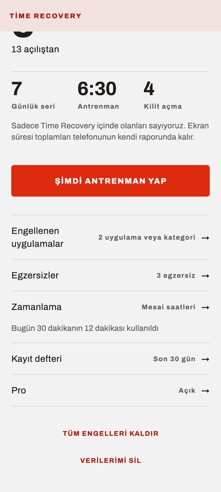 Engellenen uygulamaların listesi